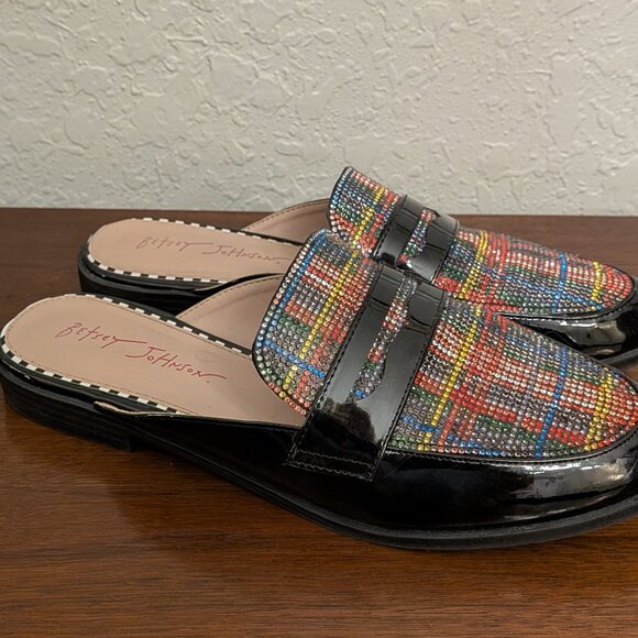 Betsey Johnson Markerr Mule Loafers - Picture 2 of 5